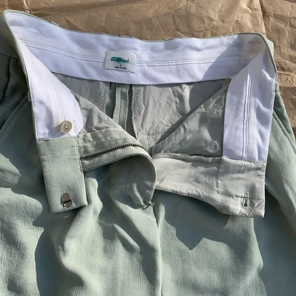 Aritzia Wilfred Limerick Pleated Shorts, Sz 4, Excellent Condition, LNWOT - Picture 7 of 16